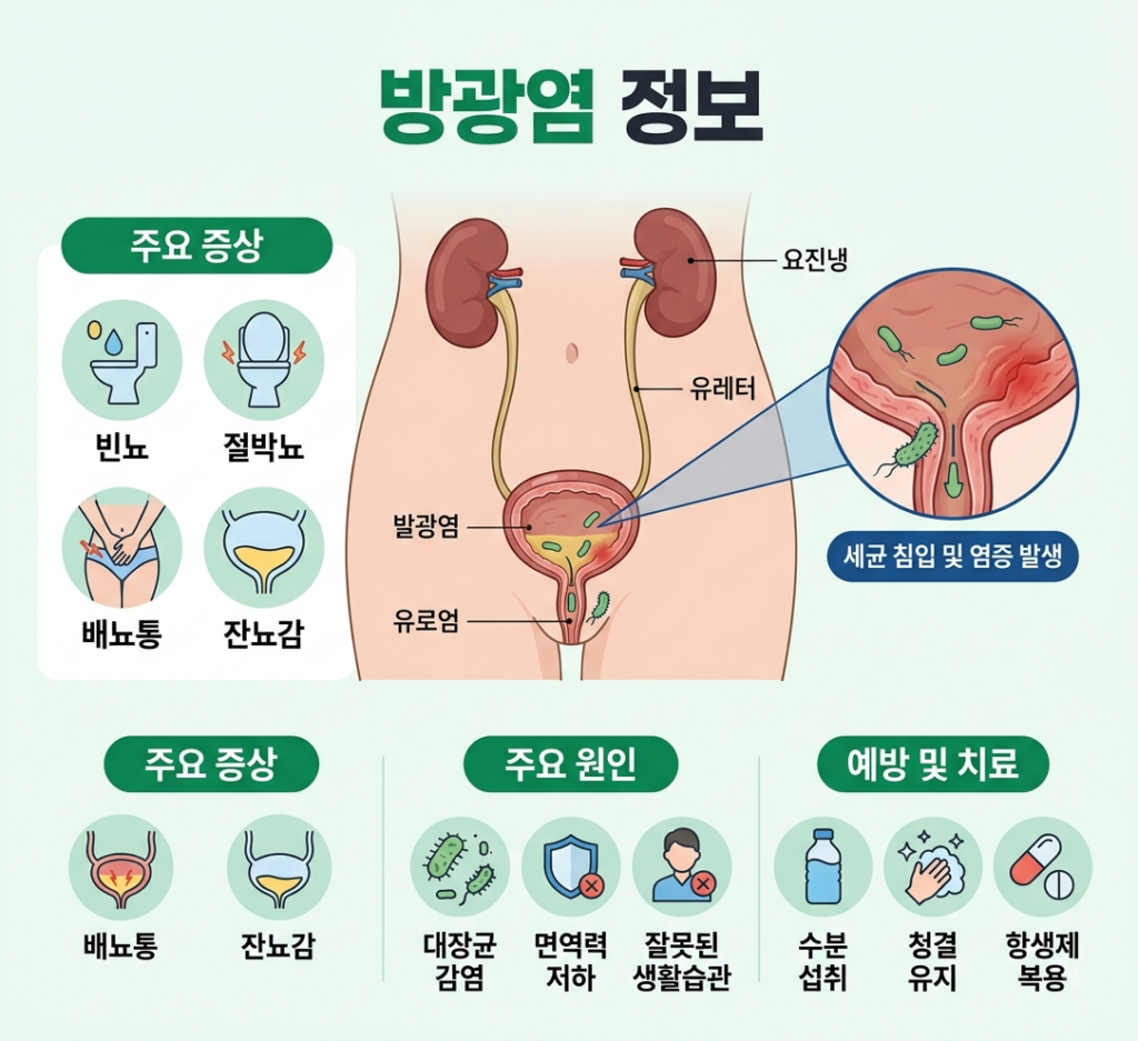 방광염치료와증상