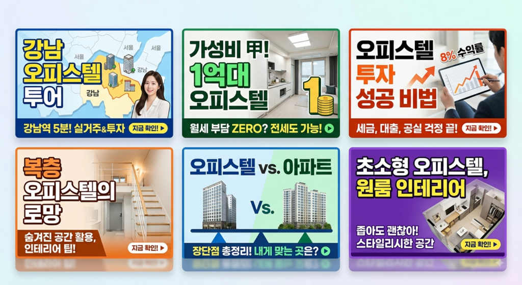 안양 공유오피스와 소호사무실 알아보기